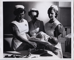 University Of Houston College Of Nursing Students And Doll by Texas Medical Center