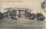 Alexander Sanitarium, Abilene, TX (Front) by John P. McGovern Historical Collections & Research Center