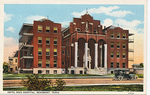 Hotel Dieu Hospital, Beaumont, TX (Front) by C. T. American Colores