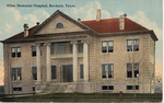 Allen Memorial Hospital Bonham, TX (Front) by John P. McGovern Historical Collections & Research Center