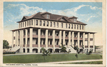 The Burns Hospital, Cuero, TX (Front) by John P. McGovern Historical Collections & Research Center