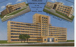 Parkland Memorial Hospital for the County and City of Dallas, TX (Front) by C. T. Art-Colortone