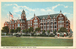 St, Paul's Sanitarium and Annex, Dallas, TX (Front) by Dallas Post Card Co.