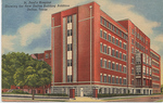 St, Paul's Hospital; showingthe New Dallas Building Addition, Dallas, TX (Front) by C. T. Art-Colortone