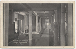 First Floor Corridor-Harris Sanitarium, Fort Worth (Front) by Paxton & Evans