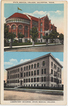 Laboratory Building, State Medical College, Galveston, TX (Front) by John P. McGovern Historical Collections & Research Center