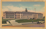 United States Marine Hospital, Galveston, TX (Front) by C. T. Art Colortone