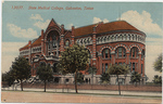 State Medical College, Galveston, TX (Front) by John P. McGovern Historical Collections & Research Center