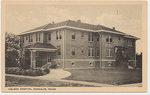 Holmes' Hospital, Gonzales, TX (Front) by C.T. Doubletone
