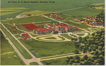Air View, U, S, Naval Hospital, Houston, TX (Front) by Chaz, Epstein Co.
