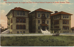 Sunset Hospital, The Largest and Only Fire-Proof Railroad Hospital in the South, Houston, TX (Front) by S. H. Kress & Co.