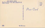 TX Medical Center, Houston, TX (Back) by American Post Card Co.