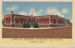 Lubbock General Hospital and Clinic, Lubbock, TX (Front) by C. T. Art-Colortone Post Card co.