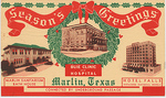 Marlin Sanitarium Bath House; Buie Clinic and Hospital; Hotel Falls, Marlin, TX (Front) by John P. McGovern Historical Collections & Research Center