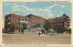 Majestic Hotel - Bath House, Torbett Sanatorium; Imperial Hotel - Bath House, Hot Wells Pavilion, Marlin TX (Front) by C. T. American Art