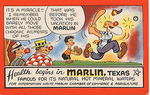 Health Begins in Marlin, TX, Famous for its Natural Hot Mineral Waters (Front) by E. C. Kropp Co.