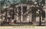 Residence of Dr. W. H. Allen Marlin, TX (Front) by E. C. Kropp Co.