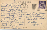 Veterans Administration Hospital, Marlin, TX (Back) by Artvue Post Card Co.