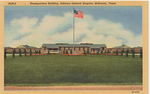 Headquarters Building, Ashburn General Hospital, McKinney, TX (Front) by C. T. Art-Colortone Post Card