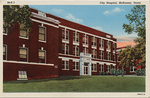 City Hospital, McKinney, TX (Front) by C. T. Art-Colortone Post Card