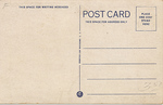 City Hospital and Nurses' Home, McKinney, TX (Back) by C. T. Art-Colortone Post Card