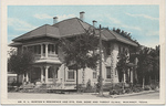 Dr. E. L. Burton's Residence and Eye, Ear, Nose and Throat Clinic, McKinney, TX (Front) by E. C. Kropp Co.