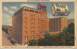 Crazy Water Hotel, Mineral Wells, TX (Front) by C. T. Art-Colortone Post Card