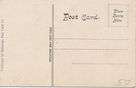 Hospital of Cantagious Diseases, Fort Sam Houston, San Antonio, TX (Back) by Dahrooge Post Card Co.