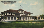 Hotel at Terrel Hot Sulphur Wells, San Jose, the Water that Made San Antonio Famous (Front) by H., Budow