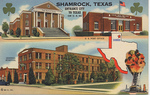 U.S. Post Office General Hospital, Shamrock, TX (Front) by John P. McGovern Historical Collections & Research Center