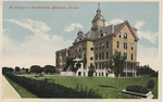 St. Vincent's Sanitarium, Sherman, TX (Front) by Richardson & Sanders, Sherman, Texas