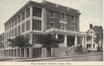 King's Daughters Hospital, Temple, TX (Front) by John P. McGovern Historical Collections & Research Center