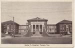 Santa Fe Hospital, Temple, TX (Front) by Auburn Greeting Card Co.