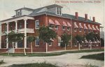 Temple Sanitarium, Temple, TX (Front) by John P. McGovern Historical Collections & Research Center