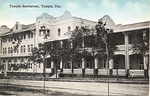 Temple Sanitarium, Temple, TX (Front) by C. L. Reynolds, The Rexall Store