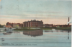 Terrell, Texas Lake Scene - North TX Hospital (Front) by Raphael Tuck & Sons