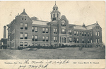 Cotton Belt R.R. Hospital, Texarkana, Arkansas-Texas (Front) by John P. McGovern Historical Collections & Research Center