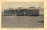 An Infirmary Building, Camp Mac Arthur, Waco, TX (Front) by A. M. Simon