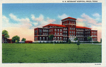 U.S. Veterans' Hospital, Waco, TX (Front) by C. T. Art-Colortone