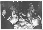 MS162: ABCC Employees Eating Dinner at a {Party by Merry Uemoto