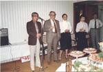 MS162: Men and Their Wives Celebrating at a Party by Merry Uemoto